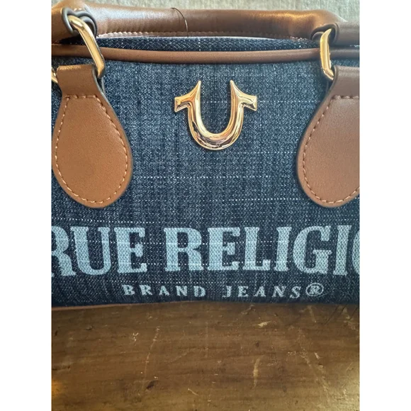 Women's True Religion Denim Barrel Bag Small - Picture 2 of 8